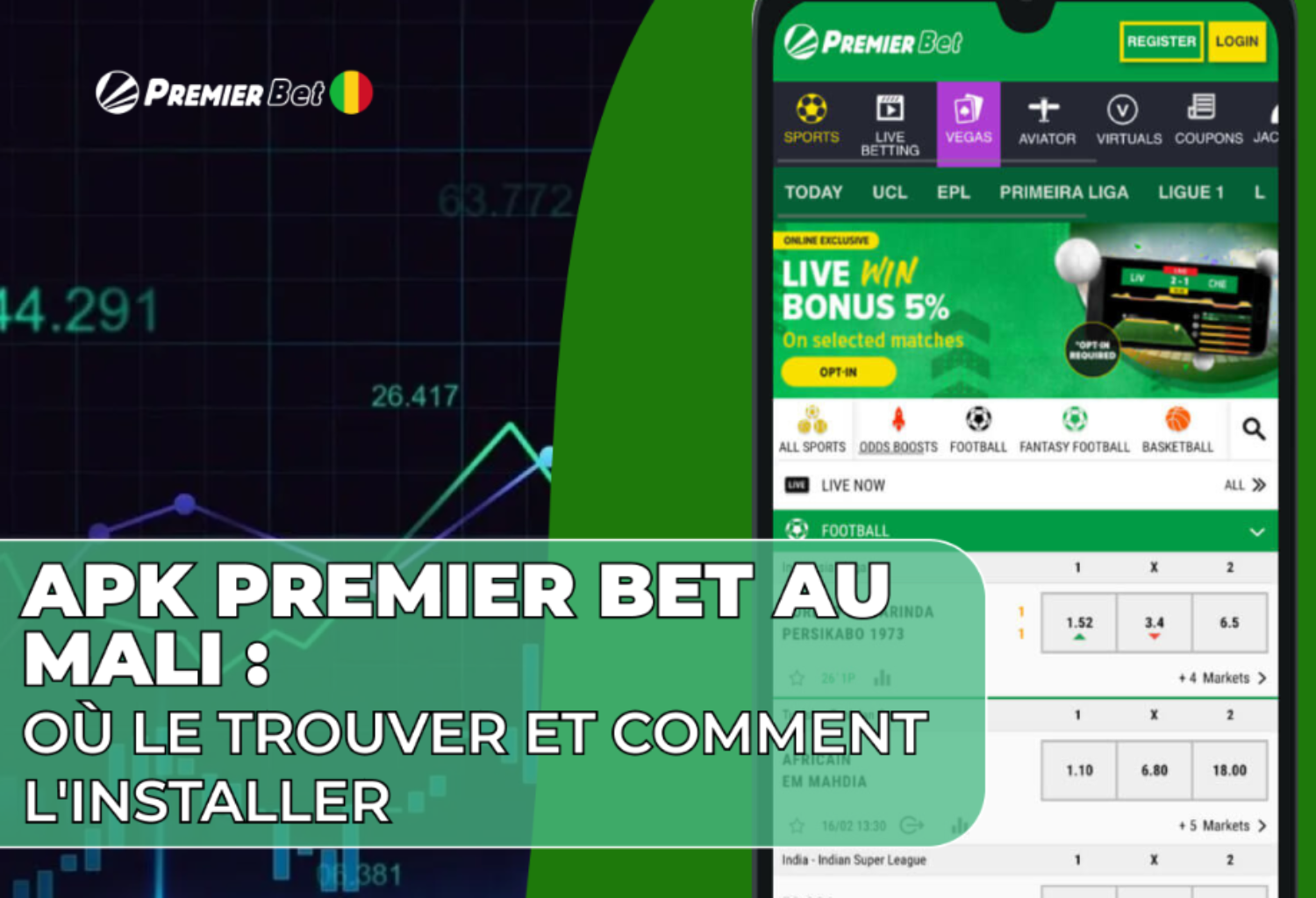 Apk Premier Bet au Mali : où le trouver et comment l’installer