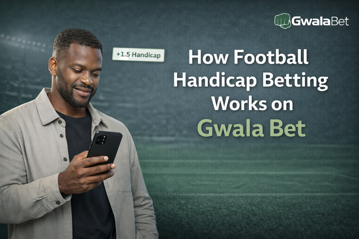 How Football Handicap Betting Works on Gwala Bet